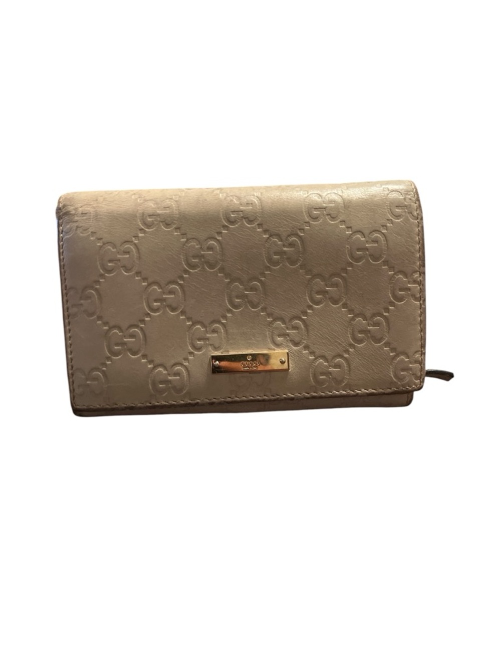 Gucci Guccissima Leather Continental Wallet